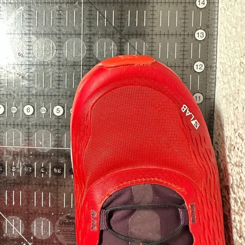 Salomon S-Lab Ultra 2 Women Size 11 409272 Red Black Running Hiking Shoes - Picture 11 of 11